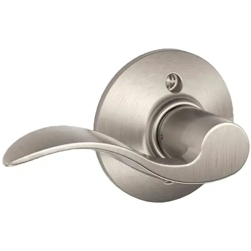 Schlage Accent Dummy Lever Satin Nickel Left-hand Schlage Accent Dummy Lever Satin Nickel Left-hand