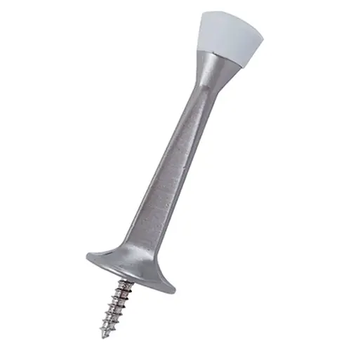 Solid Door Stop Heavy-Duty Satin Nickel 3" - pack of 10 Solid Door Stop Heavy-Duty Satin Nickel 3" - pack of 10
