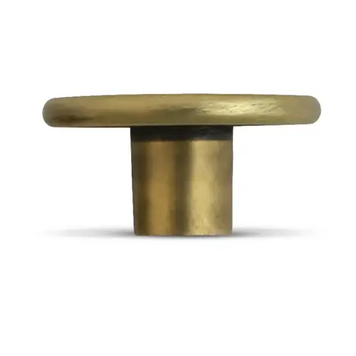 Cabinet/Bifold Knob Antique Brass 1-1/2" - pack of 5 Cabinet/Bifold Knob Antique Brass 1-1/2" - pack of 5