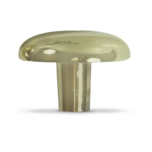 Cabinet Knob Polished Brass 1-1/4" - pack of 5 Cabinet Knob Polished Brass 1-1/4" - pack of 5