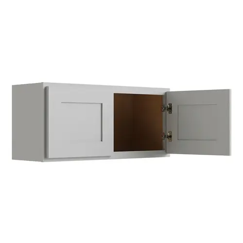 Reliabilt Parkstone Grey Wall Cabinet, 30-in x 15-in Reliabilt Parkstone Grey Wall Cabinet, 30-in x 15-in
