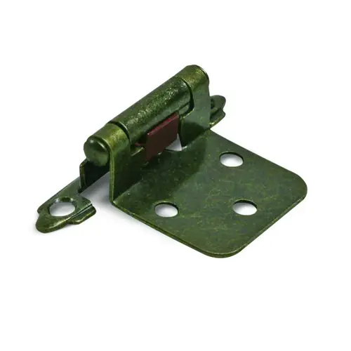 1-1/2" Flush Mount Self-Closing Hinges Antique Brass 1-1/2" Flush Mount Self-Closing Hinges Antique Brass
