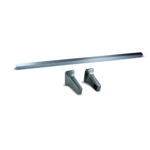 3/4" x 24" Towel Bar Set Brushed Nickel 3/4" x 24" Towel Bar Set Brushed Nickel