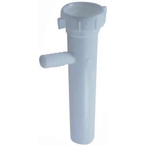 PVC Direct Connect Branch Tailpiece 1-1/2" x 8" x 7/8" O.D. PVC Direct Connect Branch Tailpiece 1-1/2" x 8" x 7/8" O.D.