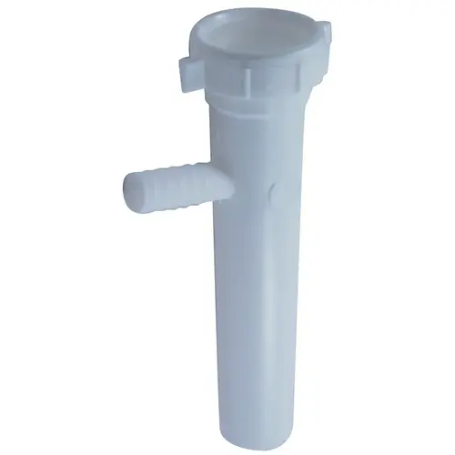 PVC Direct Connect Branch Tailpiece 1-1/2" x 8" x 5/8" O.D. PVC Direct Connect Branch Tailpiece 1-1/2" x 8" x 5/8" O.D.