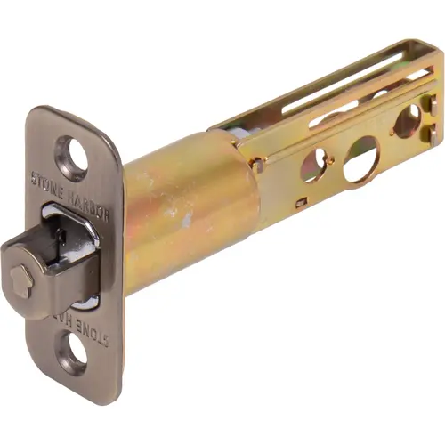Latch for Round Pocket Door Locks, Passage (Hall/Closet), 2-3/4 Inches, Antique Brass Latch for Round Pocket Door Locks, Passage (Hall/Closet), 2-3/4 Inches, Antique Brass