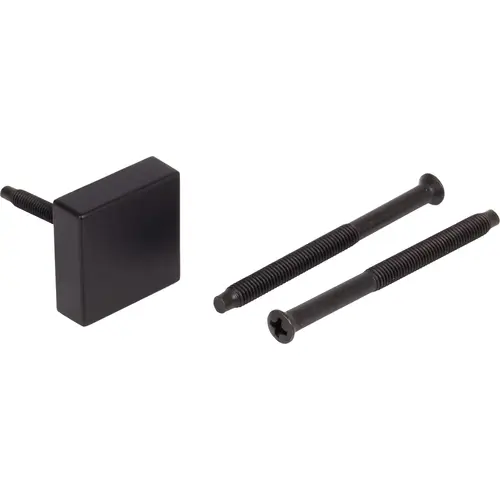 Connecting Screws & Caps for Contemporary Handlesets, Matte Black Connecting Screws & Caps for Contemporary Handlesets, Matte Black