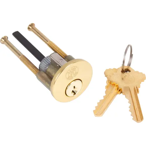 SC1 Cylinder for Traditional DB/Handlesets - Polished Brass SC1 Cylinder for Traditional DB/Handlesets - Polished Brass