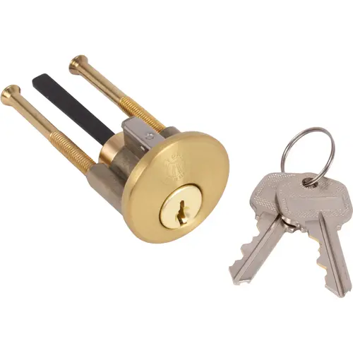 KW1 Cylinder Assembly for Contemporary Deadbolts / Handlesets - Satin Brass KW1 Cylinder Assembly for Contemporary Deadbolts / Handlesets - Satin Brass