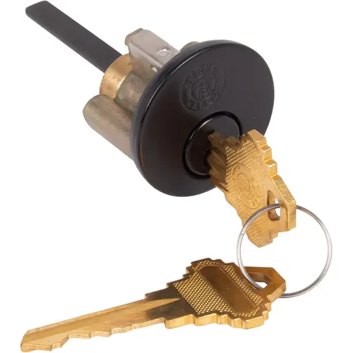Cylinder Assembly for Contemporary Deadbolts & Handlesets, SC Keyway, Matte Black Cylinder Assembly for Contemporary Deadbolts & Handlesets, SC Keyway, Matte Black