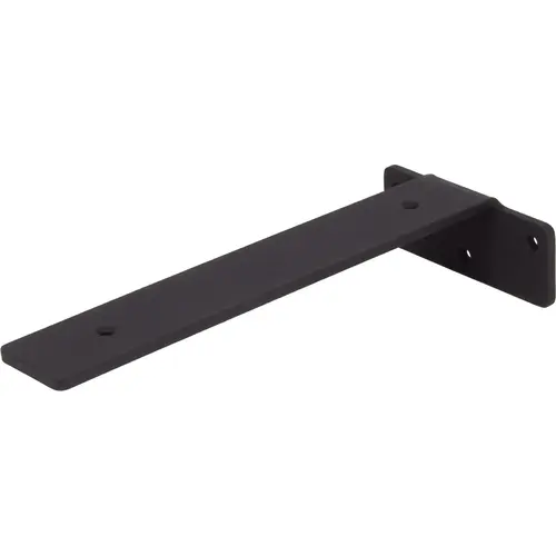 Low Profile Brackets for 10" Shelves 2/pk - Matte Black Low Profile Brackets for 10" Shelves 2/pk - Matte Black