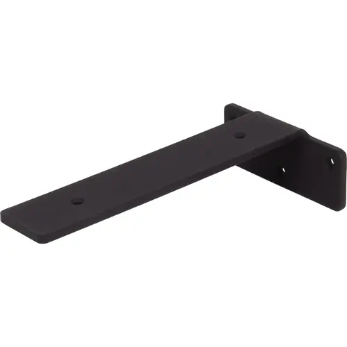 Low Profile Brackets for 8" Shelves 2/pk - Matte Black Low Profile Brackets for 8" Shelves 2/pk - Matte Black