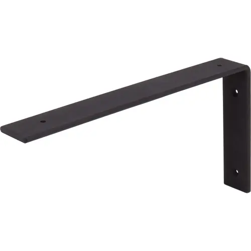 12.25" x 6.25" Heavy-Duty Shelf Bracket 2/pk - Matte Black 12.25" x 6.25" Heavy-Duty Shelf Bracket 2/pk - Matte Black