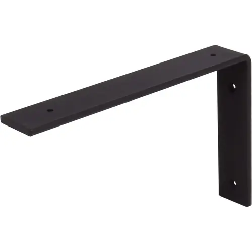 10.25" x 6.25" Heavy-Duty Shelf Bracket 2/pk - Matte Black 10.25" x 6.25" Heavy-Duty Shelf Bracket 2/pk - Matte Black