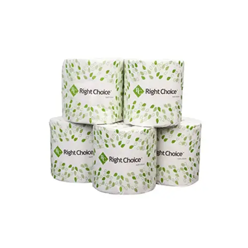 Right Choice Two-Ply Toilet Tissue 96/Case - pack of 96 Right Choice Two-Ply Toilet Tissue 96/Case - pack of 96