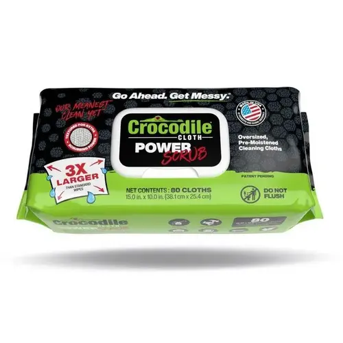 Cleaning Cloth Power Scrub Fiber Blend 15" W X 10" L Cleaning Cloth Power Scrub Fiber Blend 15" W X 10" L