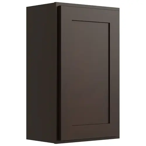 Reliabilt Parkstone Espresso Wall Cabinet, 18-in x 30-in Reliabilt Parkstone Espresso Wall Cabinet, 18-in x 30-in