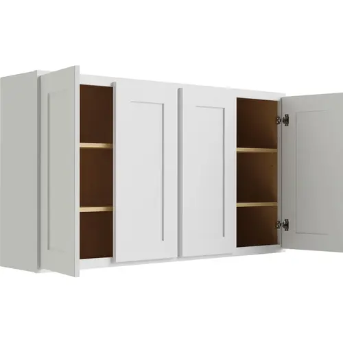 Reliabilt Parkstone White Wall Cabinet, 48-in x 30-in Reliabilt Parkstone White Wall Cabinet, 48-in x 30-in