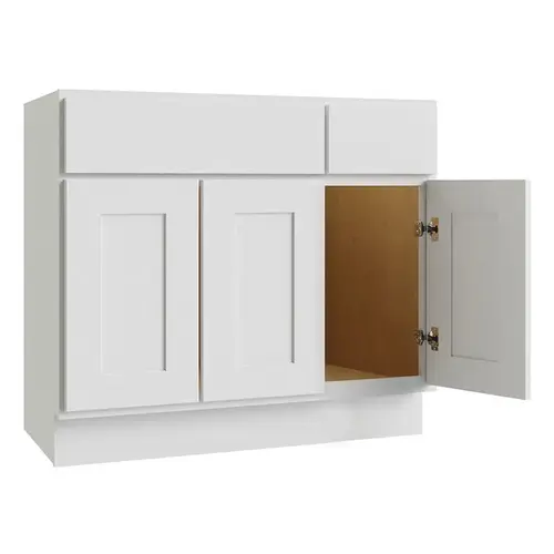 Reliabilt Parkstone 3-Door White Vanity, L10-VB36 Reliabilt Parkstone 3-Door White Vanity, L10-VB36