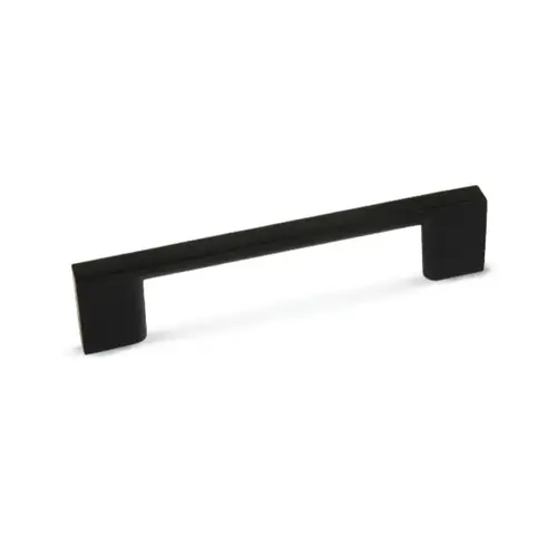 3-3/4" Matte Black Flat Bar Drawer Pull 3-3/4" Matte Black Flat Bar Drawer Pull