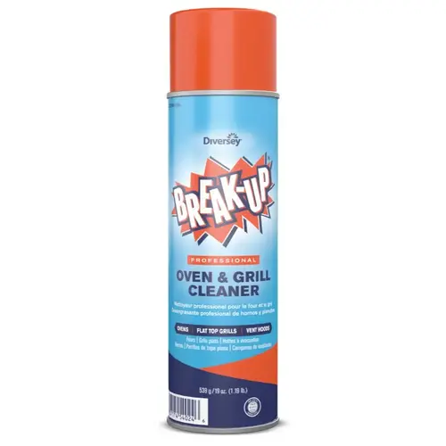 BREAK-UP Oven and Grill Cleaner 19 oz Aerosol - pack of 6 BREAK-UP Oven and Grill Cleaner 19 oz Aerosol - pack of 6