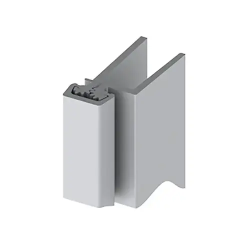 83" Continuous Hinge Satin Aluminum Clear Anodized 83" Continuous Hinge Satin Aluminum Clear Anodized
