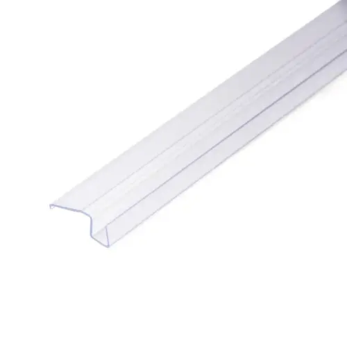 Sliding Shower Bottom Seal Clear - For 1/2" Glass - 95" Long Sliding Shower Bottom Seal Clear - For 1/2" Glass - 95" Long