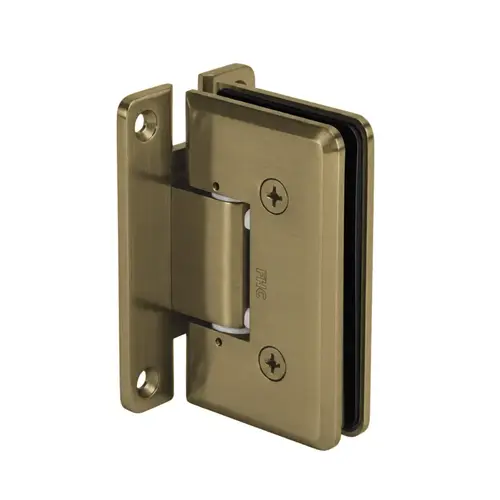 Hydraulic Series Pasadena Beveled Wall Mount HD Hinge - Full Back Plate - Brushed Bronze Hydraulic Series Pasadena Beveled Wall Mount HD Hinge - Full Back Plate - Brushed Bronze