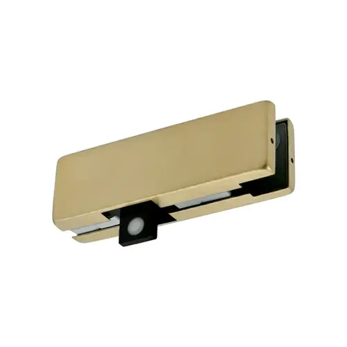 Dormakaba Transom Stop Patch Fitting for 3/4" Glass - Satin Brass Dormakaba Transom Stop Patch Fitting for 3/4" Glass - Satin Brass