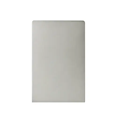 End Cap for A6M Achieve Base Shoe - Brushed Stainless End Cap for A6M Achieve Base Shoe - Brushed Stainless