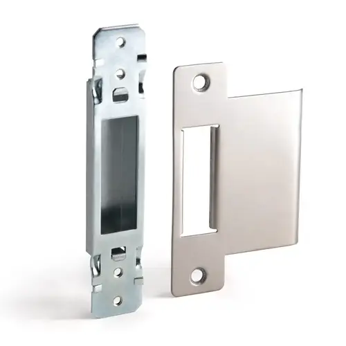 Deadbolt/Latch Strike for Center Hung Door 4-1/2" Depth Frame 7379 Deadbolt/Latch Strike for Center Hung Door 4-1/2" Depth Frame 7379