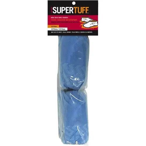 Disposable Shoe Covers Non-Skid Polypropylene 10-Pair - pack of 10 Disposable Shoe Covers Non-Skid Polypropylene 10-Pair - pack of 10