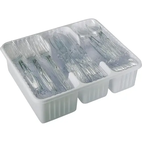 Heavy-Duty Clear Plastic Cutlery Set - pack of 192 Heavy-Duty Clear Plastic Cutlery Set - pack of 192