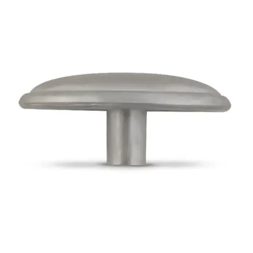 Oval Cabinet Knob Satin Nickel 1-5/8" Oval Cabinet Knob Satin Nickel 1-5/8"