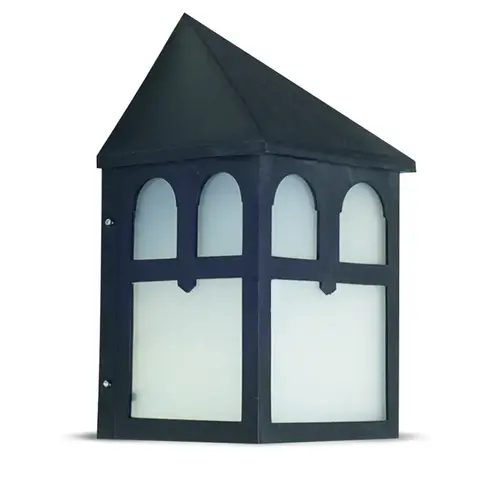 Black Polycarbonate Porch Fixture Black Polycarbonate Porch Fixture