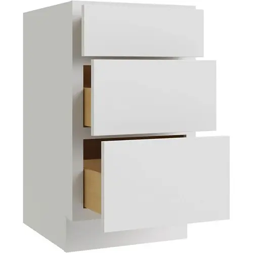 Reliabilt Parkstone White Vanity Drawer Base, 12-in x 34-1/2-in Reliabilt Parkstone White Vanity Drawer Base, 12-in x 34-1/2-in
