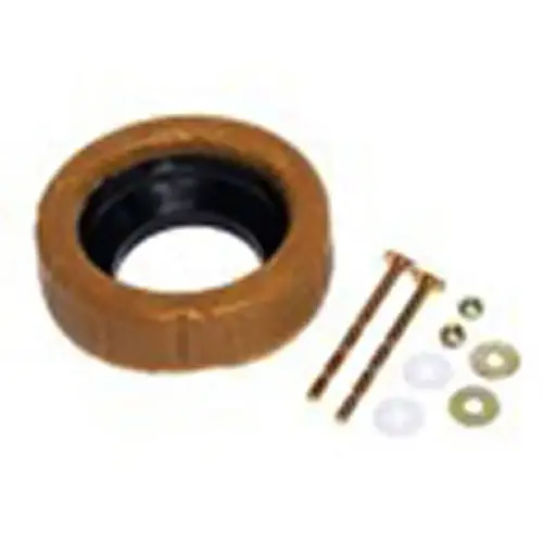Johni-Ring 3-in Jumbo Toilet Wax Ring with Bolts Johni-Ring 3-in Jumbo Toilet Wax Ring with Bolts