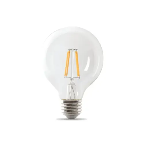 60-Watt Equivalent G25 Bright White Dimmable Enhance Glass - pack of 3 60-Watt Equivalent G25 Bright White Dimmable Enhance Glass - pack of 3