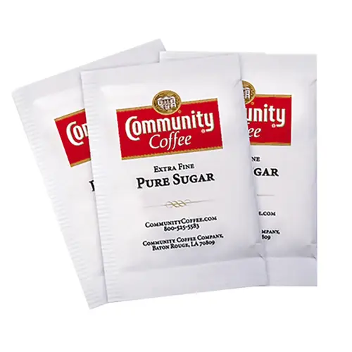 Sugar Single Serve Packets .10 oz - pack of 2000 Sugar Single Serve Packets .10 oz - pack of 2000