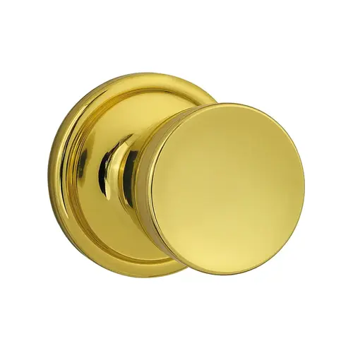 Kwikset Abbey Passage Knob Polished Brass Kwikset Abbey Passage Knob Polished Brass