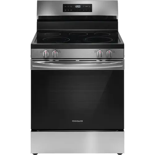 30"W Stainless Electric Range 30"W Stainless Electric Range