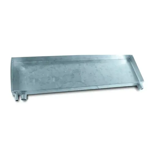 Universal Drain Pan 7-1/2" x 26-1/4" x 1/2" Universal Drain Pan 7-1/2" x 26-1/4" x 1/2"