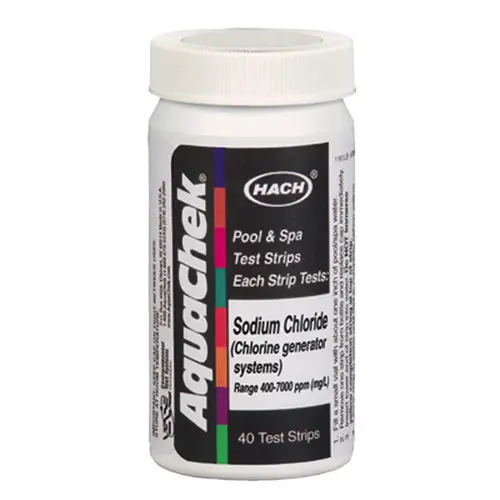 AquaCheck Salt Water Pool Test Strips AQC-45-1161 - pack of 40 AquaCheck Salt Water Pool Test Strips AQC-45-1161 - pack of 40