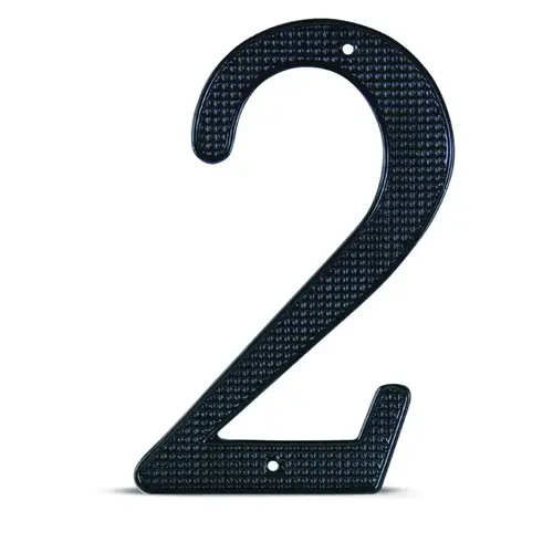 4" Numbers Black "2" - pack of 5 4" Numbers Black "2" - pack of 5