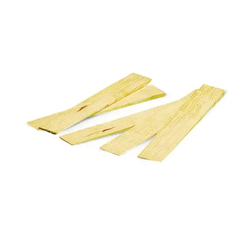 Wood Shims 8" - pack of 12 Wood Shims 8" - pack of 12
