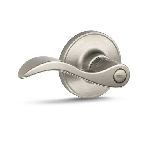 Schlage Seville Privacy Lever Satin Nickel Schlage Seville Privacy Lever Satin Nickel
