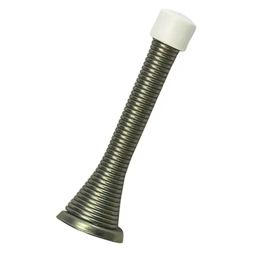 Spring Door Stop Heavy-Duty Satin Nickel 3" - pack of 10 Spring Door Stop Heavy-Duty Satin Nickel 3" - pack of 10