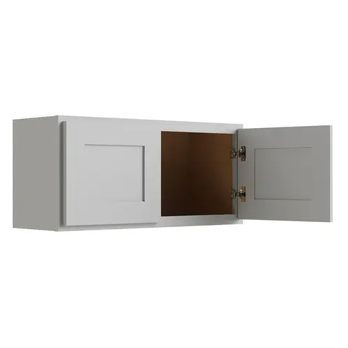 Reliabilt Parkstone Grey Wall Cabinet, 33-in x 15-in Reliabilt Parkstone Grey Wall Cabinet, 33-in x 15-in