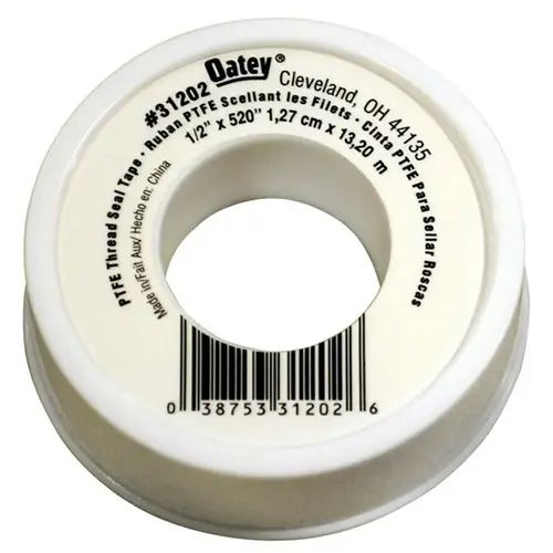 PTFE Tape 1/2-in X 520-in PTFE Tape 1/2-in X 520-in