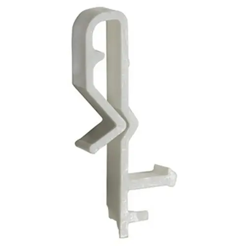 Cordless Faux Wood White Blind Valance Clip Cordless Faux Wood White Blind Valance Clip